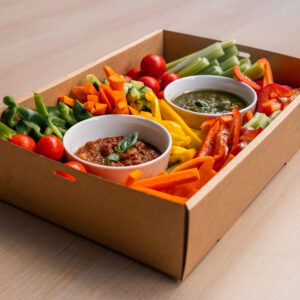 Medium Veg & Dip Box